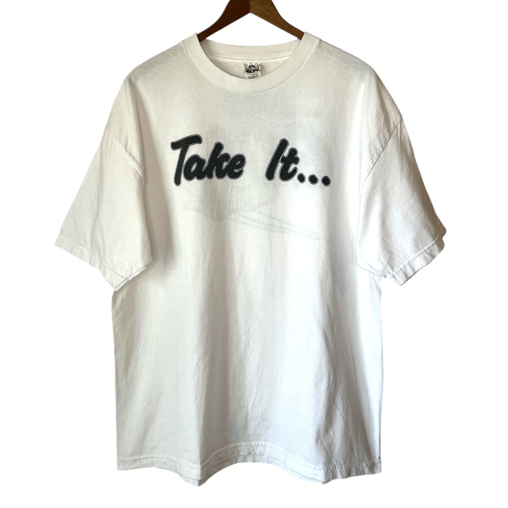 Y2K Canadian Comedian Russell Peters Take it...and GO! T Shirt XL